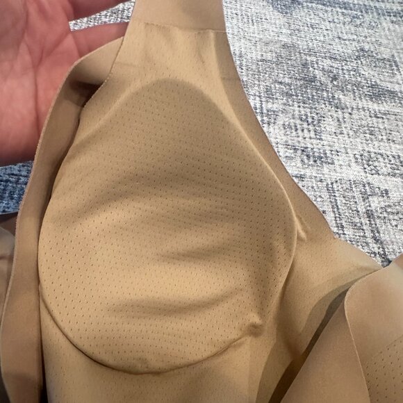 Honeylove V-Neck Wireless Bra, Size Large, Color Sand, NWOT - Picture 2 of 8